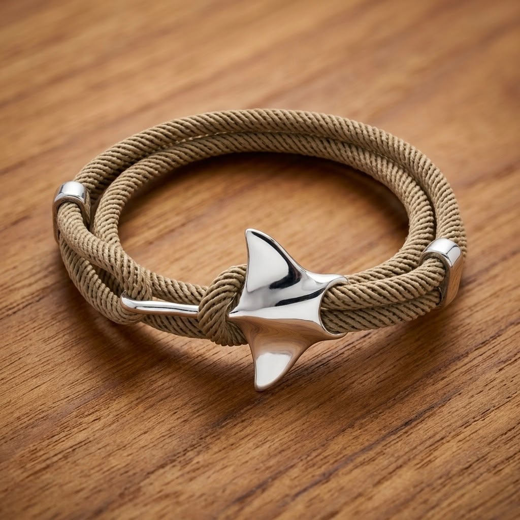 Manta Ray Sailor's Bracelet