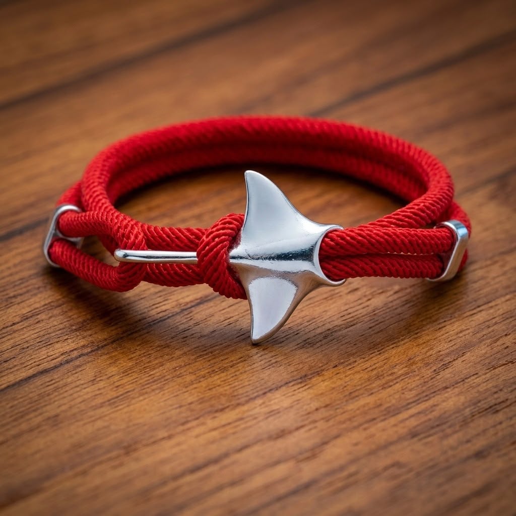Manta Ray Sailor's Bracelet